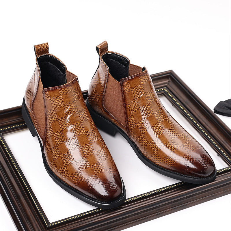 Carrano-Lederstiefel