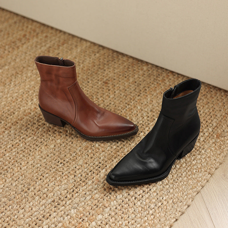 Keluna Genuine Leather Boots