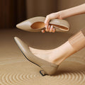 Tacones Nera de cuero genuino