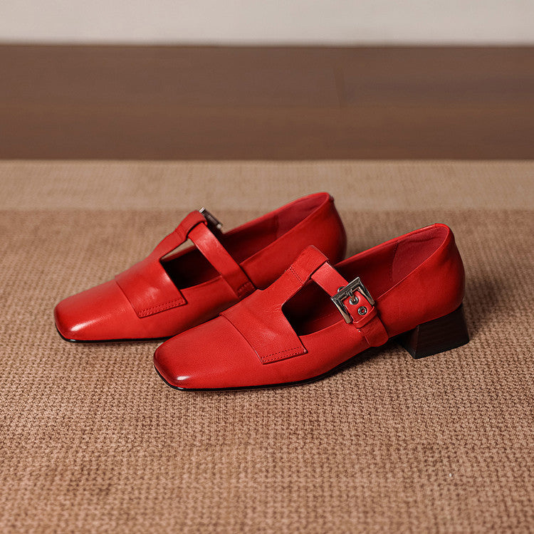 Veyra High Heels aus echtem Leder