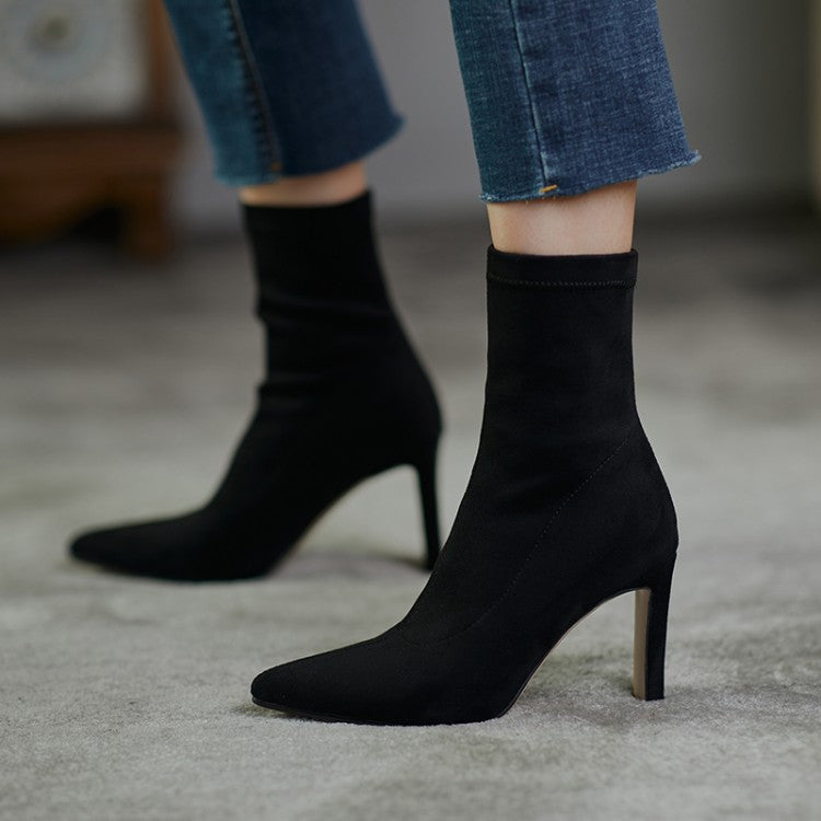 Botas Selara em camurça
