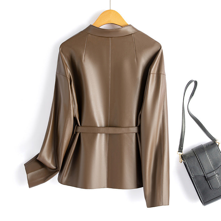 Cappotto in pelle Noira