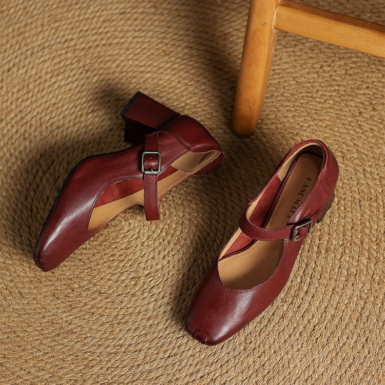 Tacchi Cira in vera pelle