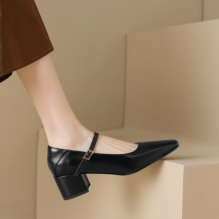 Tacchi Kristen in vera pelle