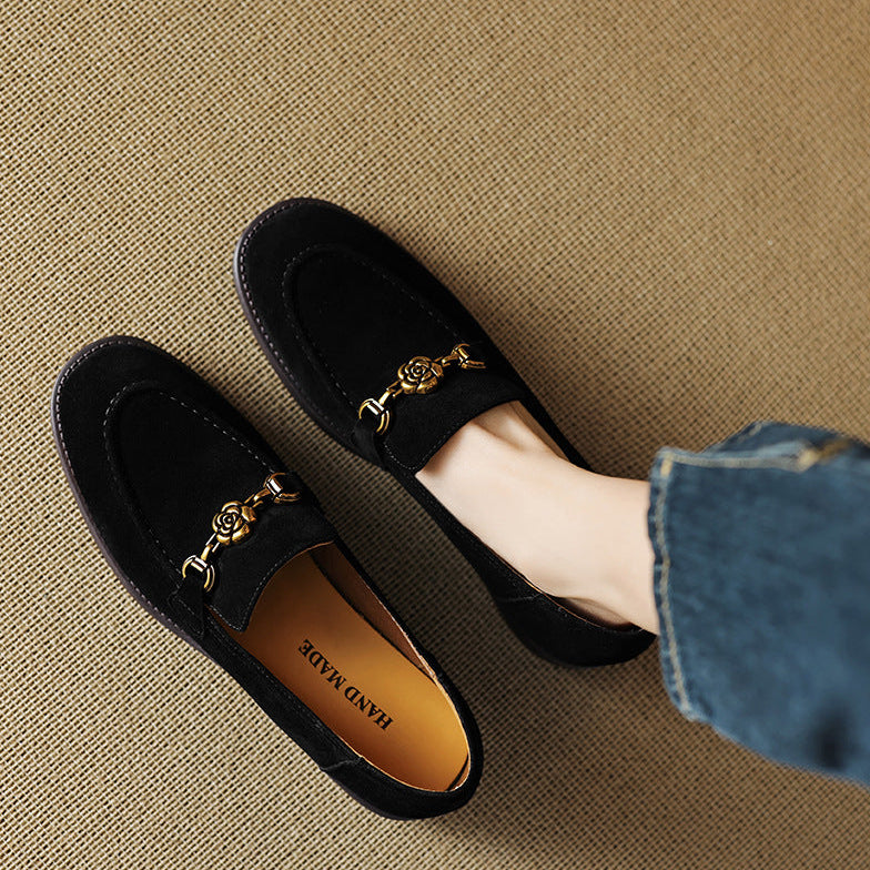 Émile Genuine Suede Loafers