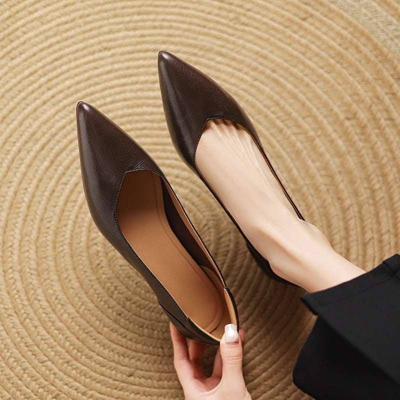 Tacones Nera de cuero genuino