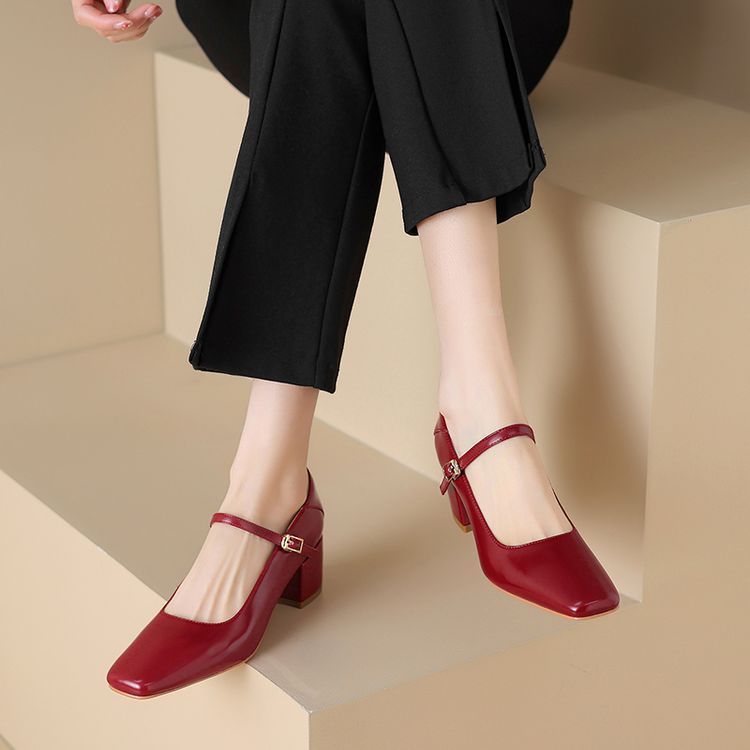 Tacchi Kristen in vera pelle