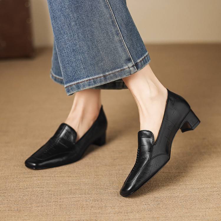 Mocassins Tana em pele genuína