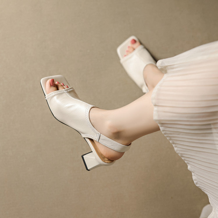 Tacchi slingback Velra in vera pelle