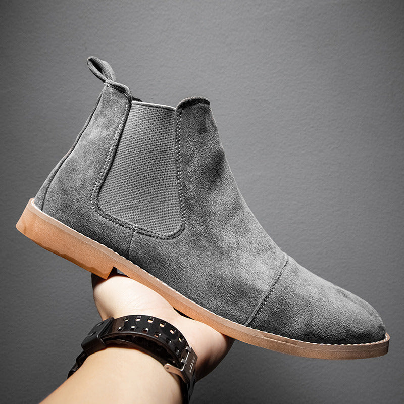Botins Chelsea Marlow em camurça