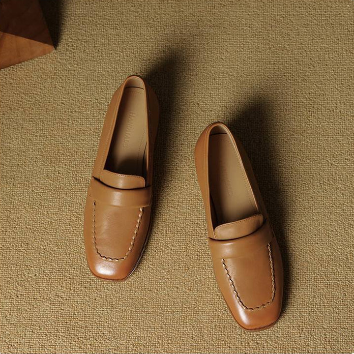 Evren loafers i äkta läder