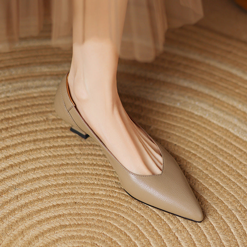 Tacones Nera de cuero genuino