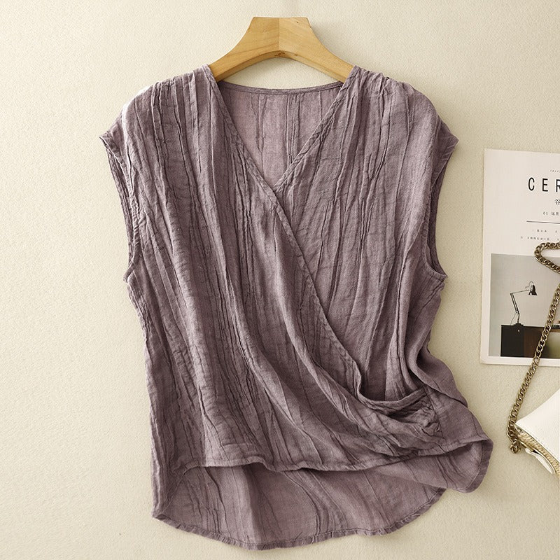 Sahira Linen Blouse