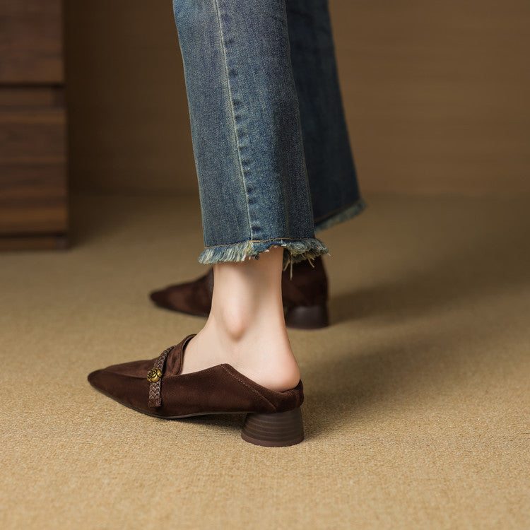Vimi loafers i ægte ruskind