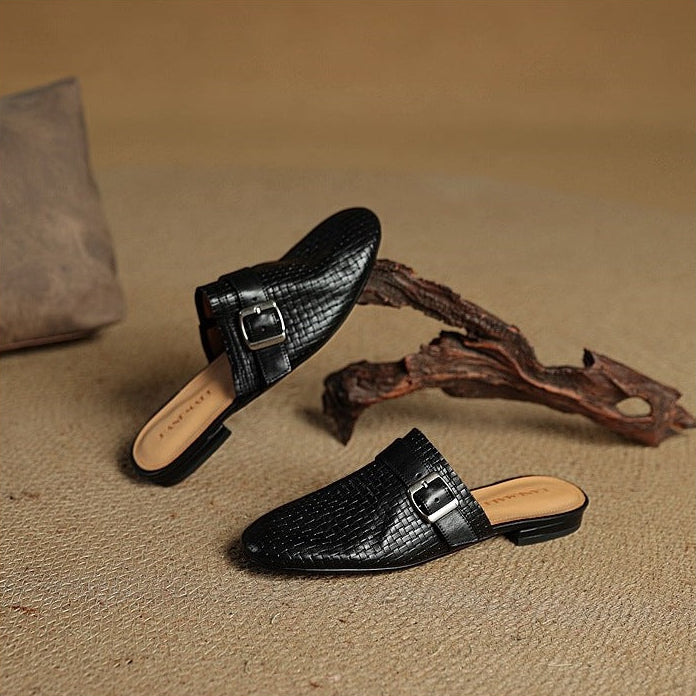 Mules Cassie in vera pelle