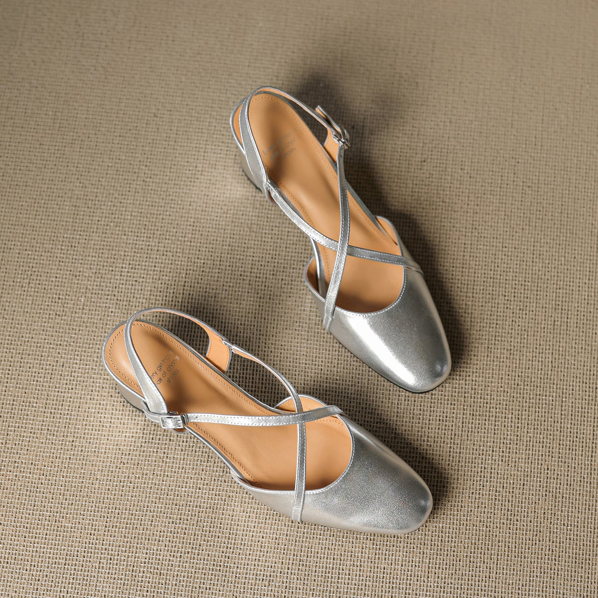 Blenza Slingbacks aus echtem Leder