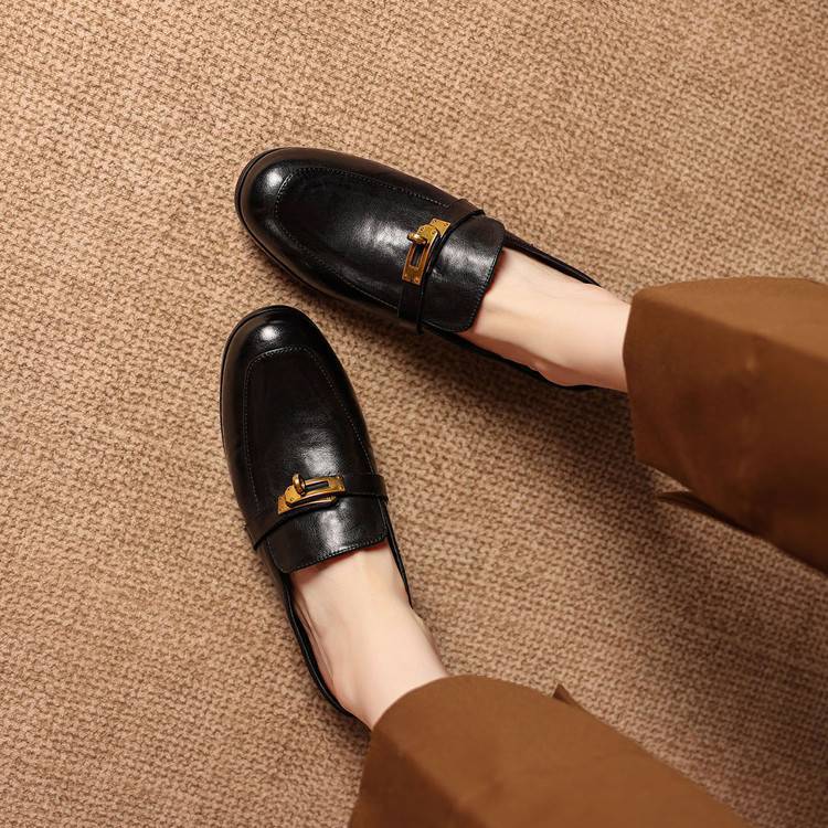 Mules Fiorella en cuir véritable