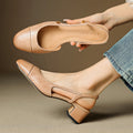 Zapatos de tacón Lureth de piel auténtica