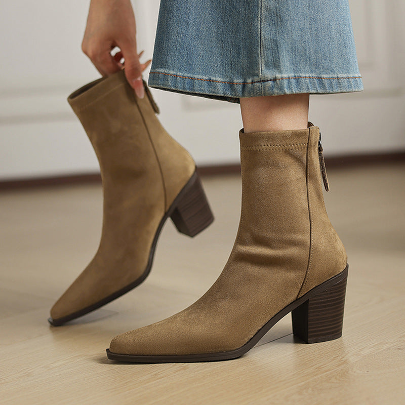 Botas Sarli de ante genuino