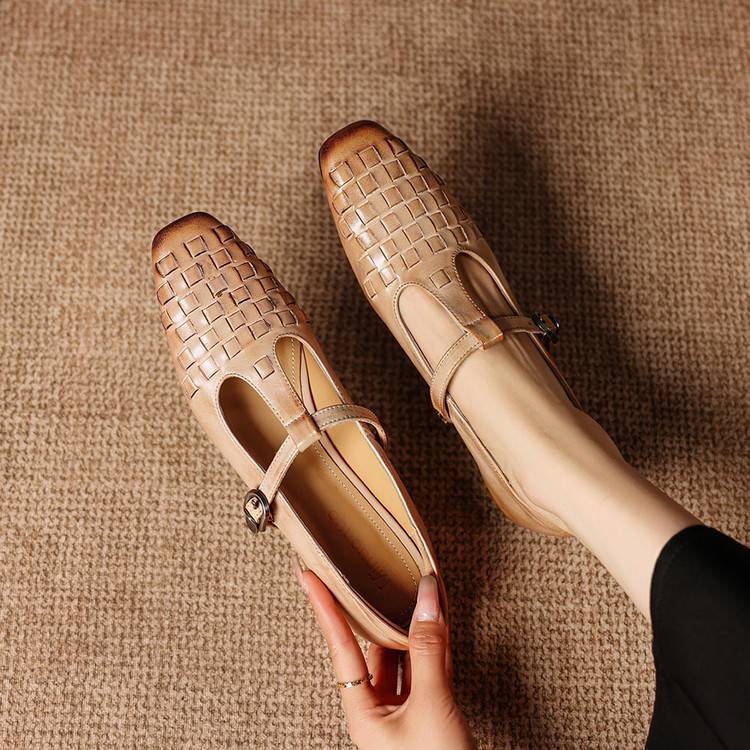 Tacones de cuero genuino Soretta