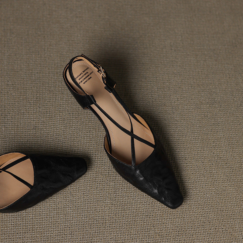 Tacchi Velta in vera pelle