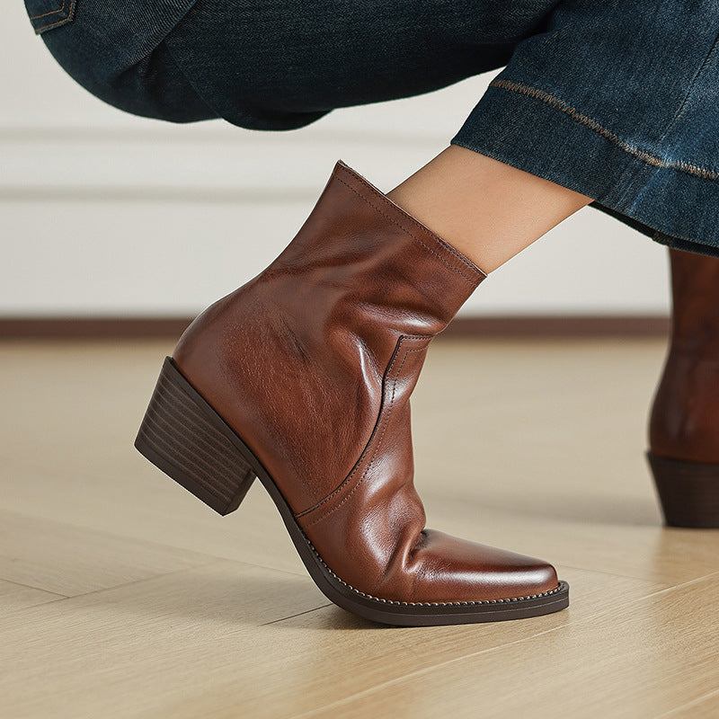 Keluna Genuine Leather Boots