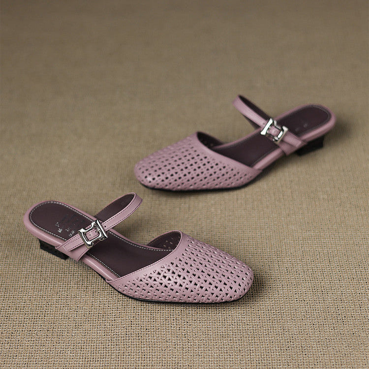Mules Nilda in vera pelle