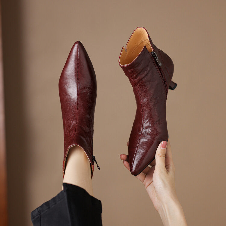 Klyra äkta läderboots
