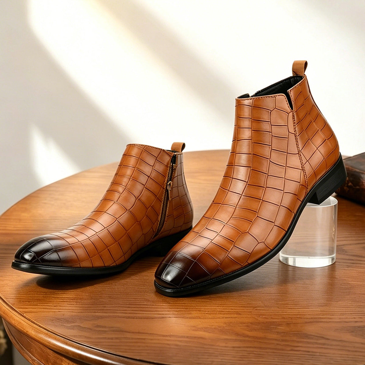 Botas Chelsea Elver de cuero genuino