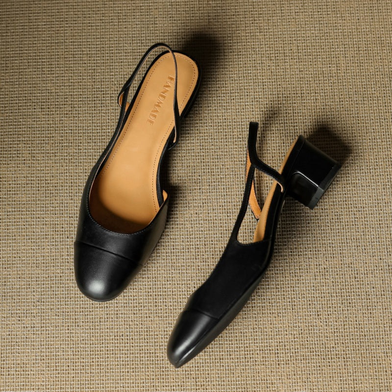 Zapatos de tacón Lureth de piel auténtica