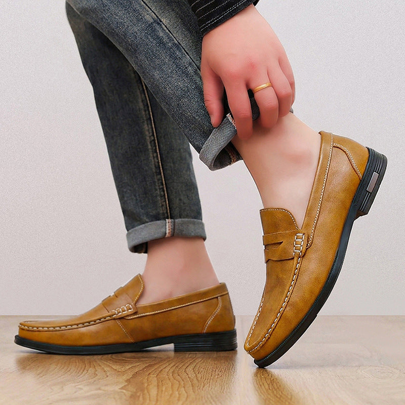 Alden Mokassin-Loafer aus Rindsleder