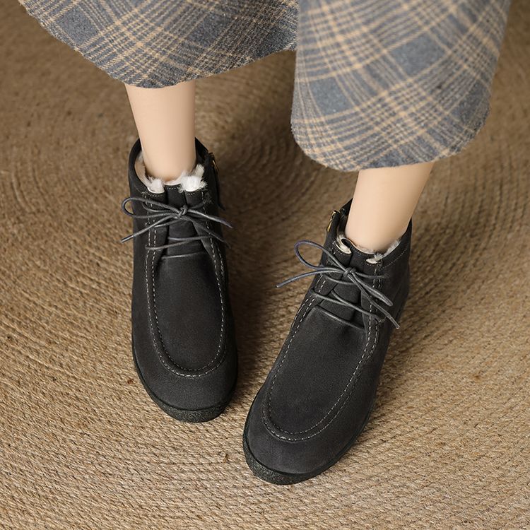 Silken Genuine Suede Boots