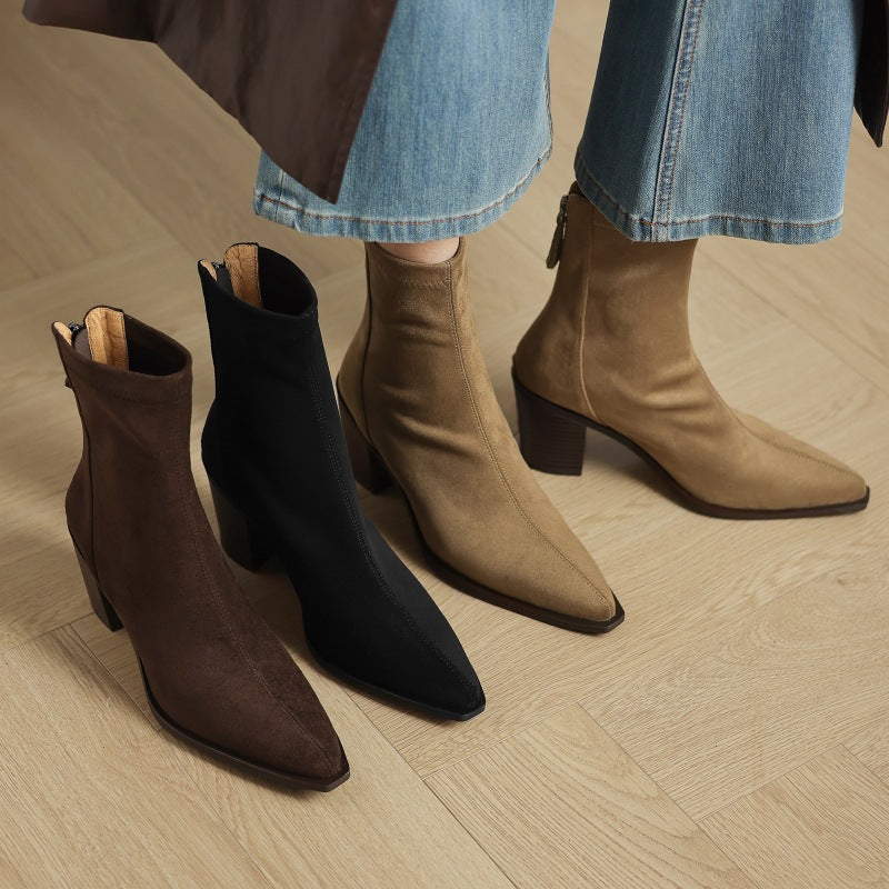 Botas Sarli de ante genuino