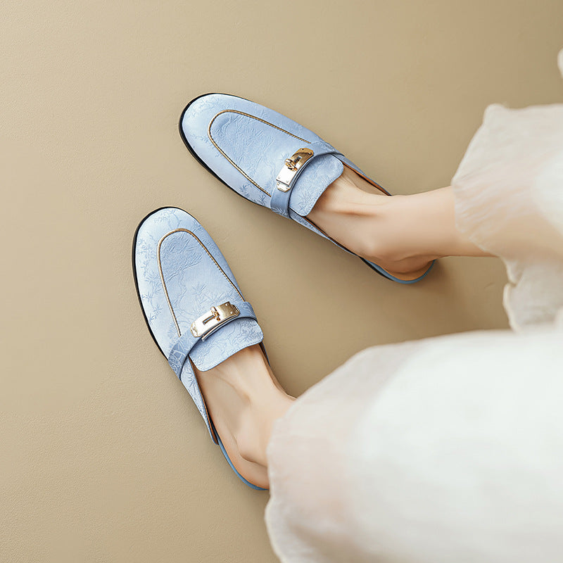 Ella loafers i ægte læder
