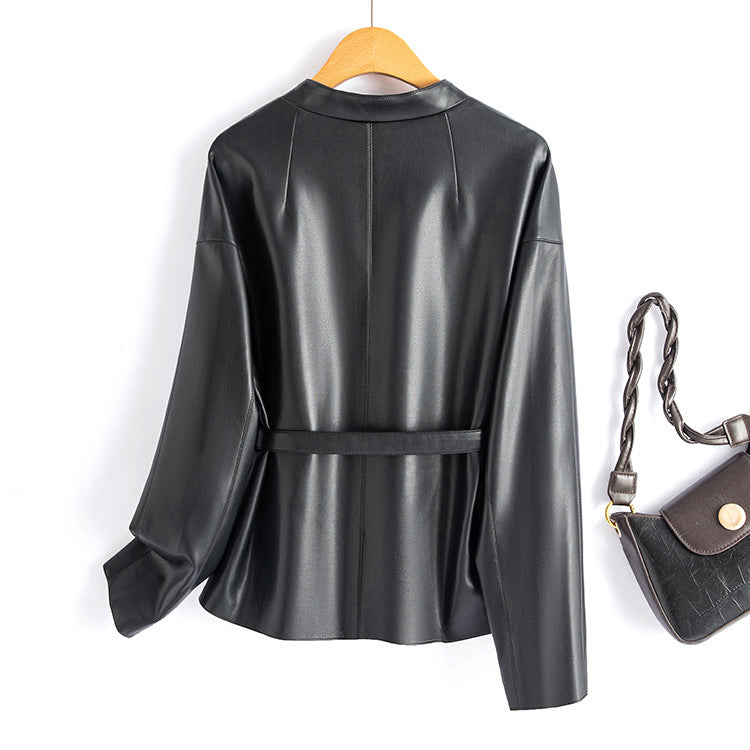 Cappotto in pelle Noira