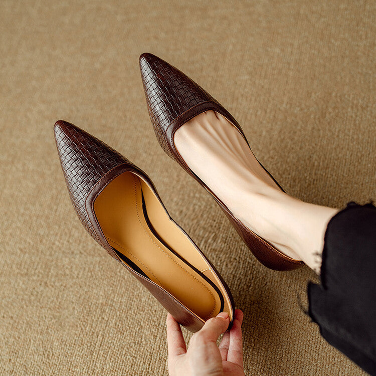 Kelra Echtleder-Heels