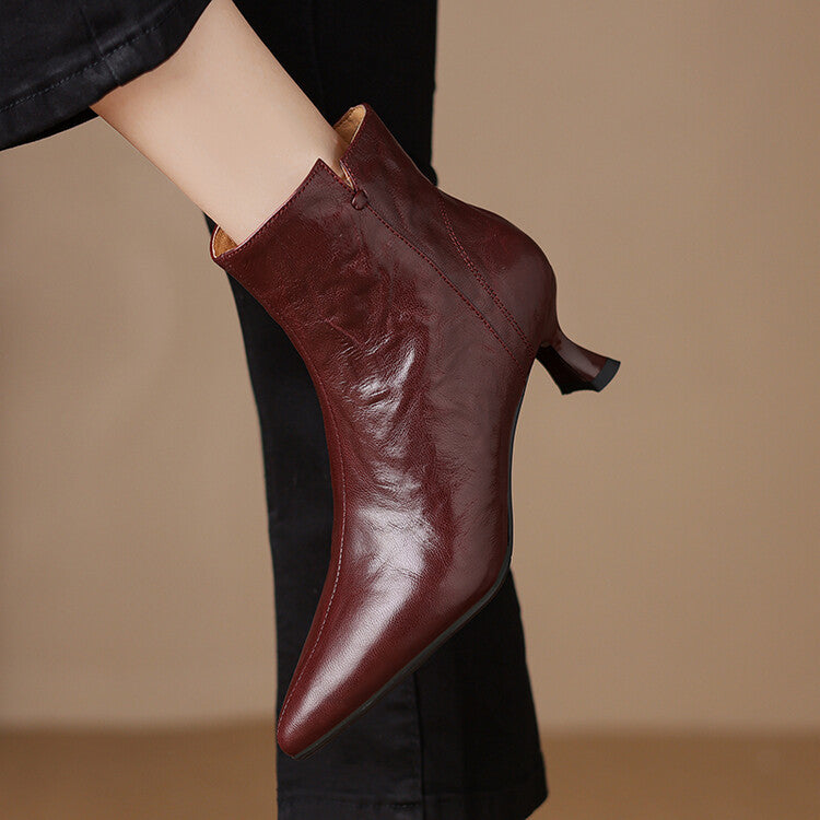 Botas de cuero genuino Klyra