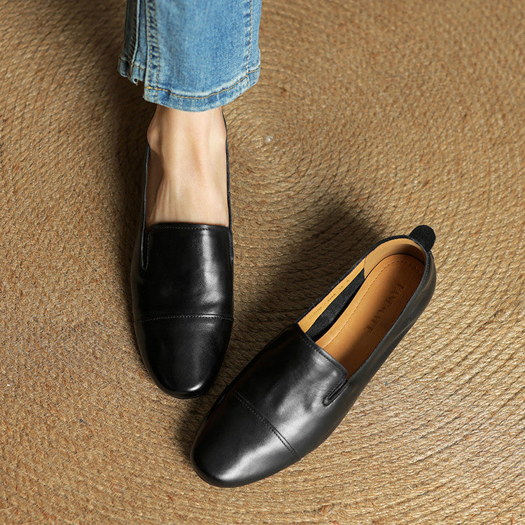 Leena Loafers i Äkta Läder