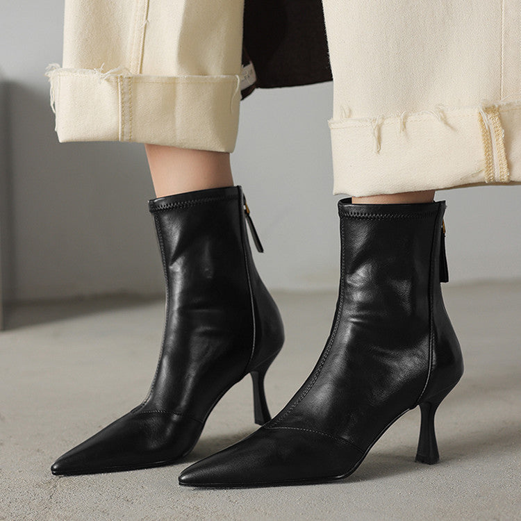 Botas Uvera em pele genuína