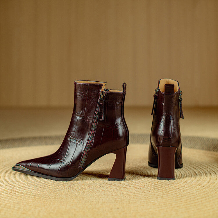 Aria äkta läderboots