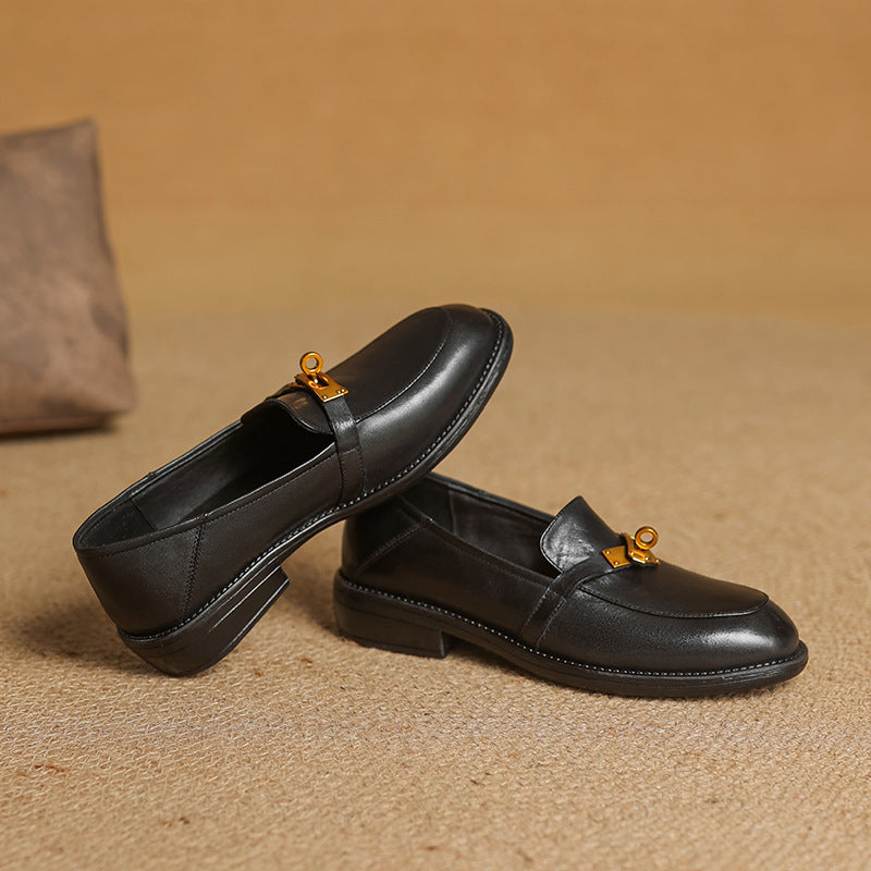 Lena Loafers i Äkta Läder