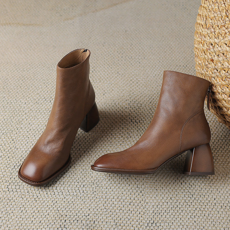 Botas Calisse de cuero genuino