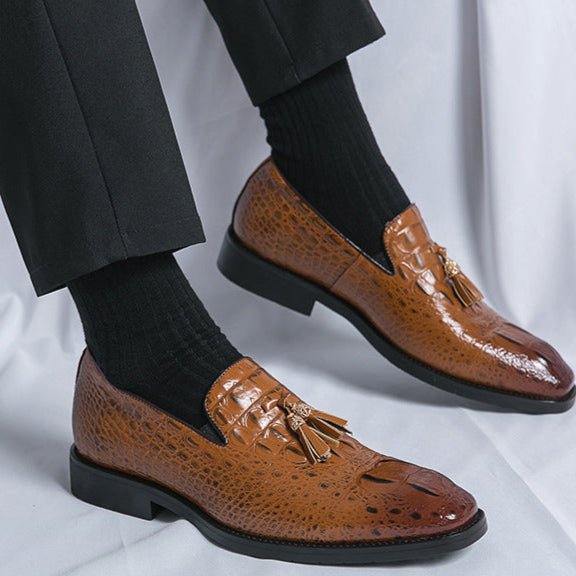 Mocassini Elford in pelle