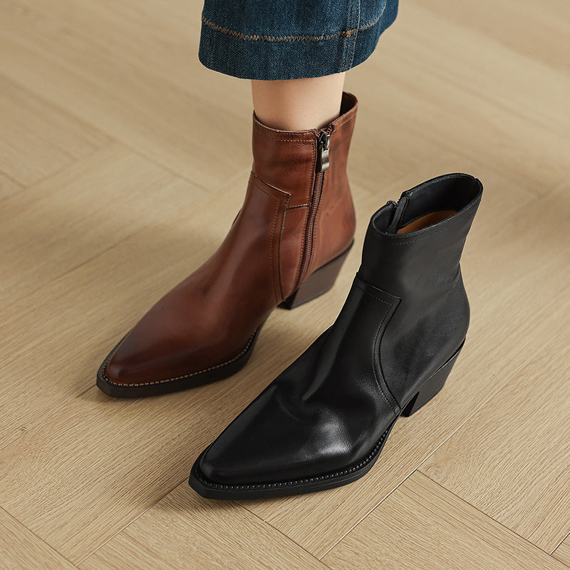 Keluna Genuine Leather Boots