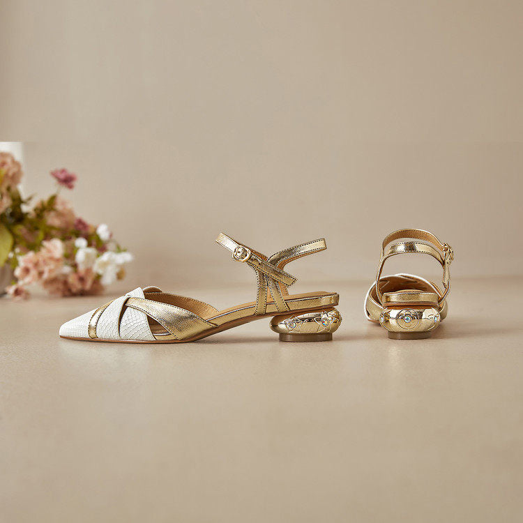 Scarpe basse Rielle in vera pelle