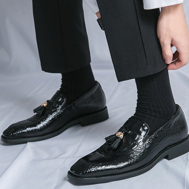 Mocassini Elford in pelle