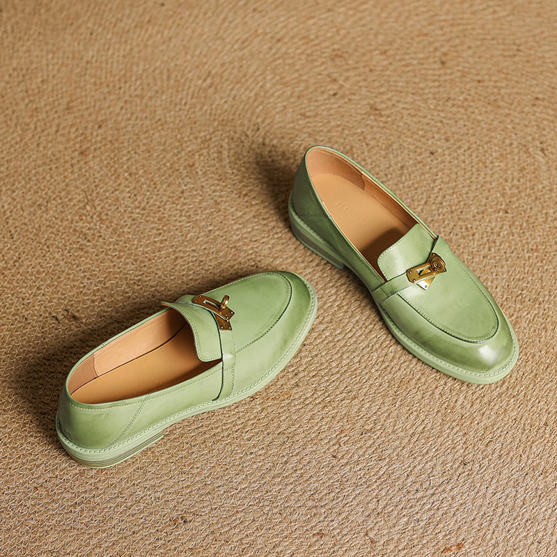 Lena Loafers i Äkta Läder