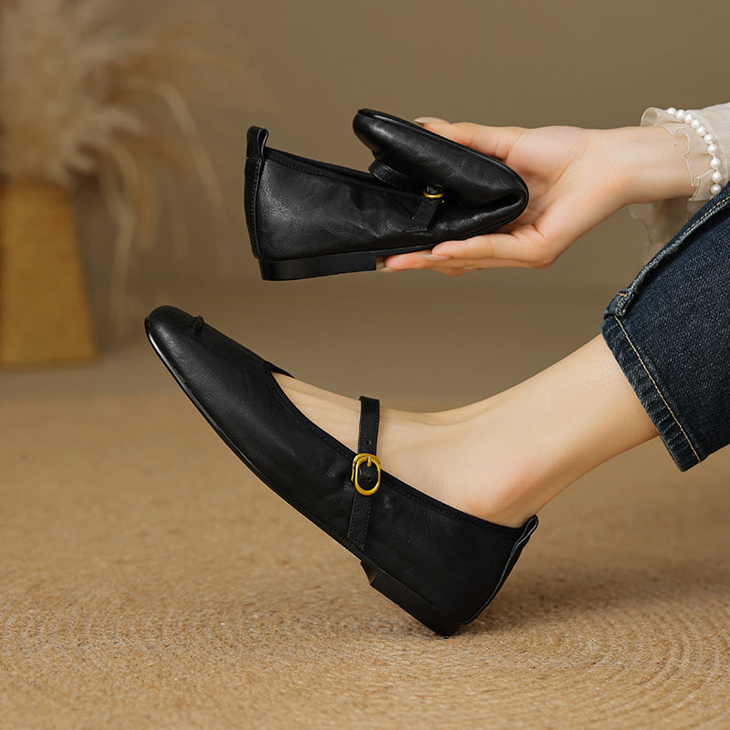 Wani Lederflats