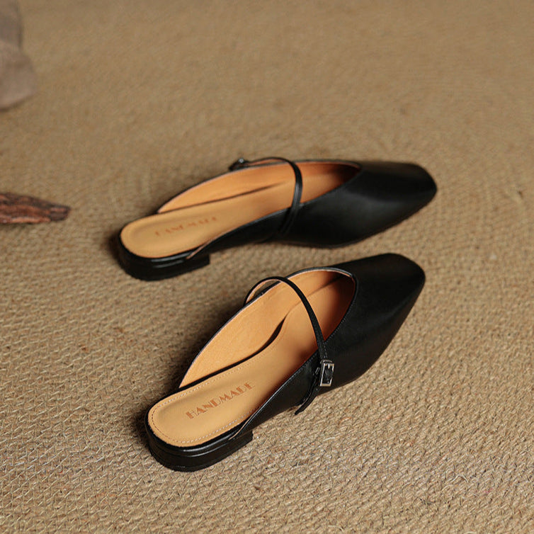 Mules Miral in vera pelle