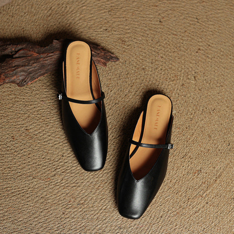 Mules Miral in vera pelle